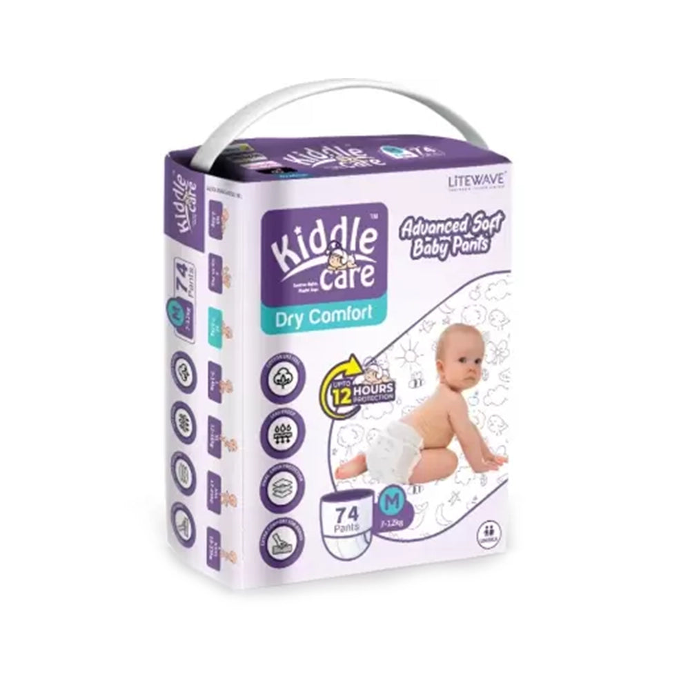 Baby Pants Diaper - M (74 Pieces)-1